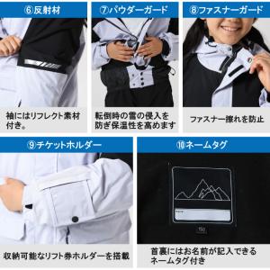 スノーウェア 上下セット キッズ 子供 サイズ...の詳細画像4