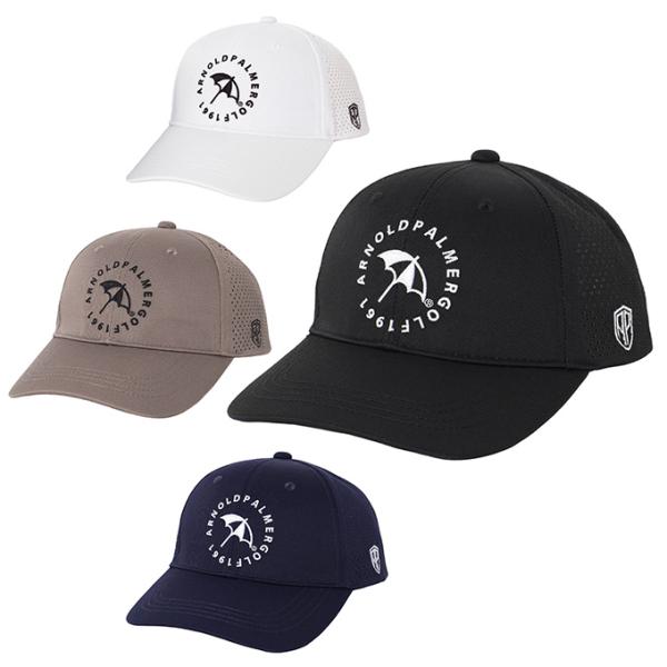 アーノルドパーマー(arnold palmer) ゴルフ キャップ メンズ レーザーパンチングキャッ...