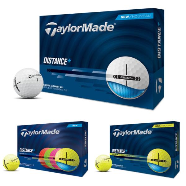 テーラーメイド TaylorMade ゴルフボール 1ダース 12個入 ディスタンス + ボール T...