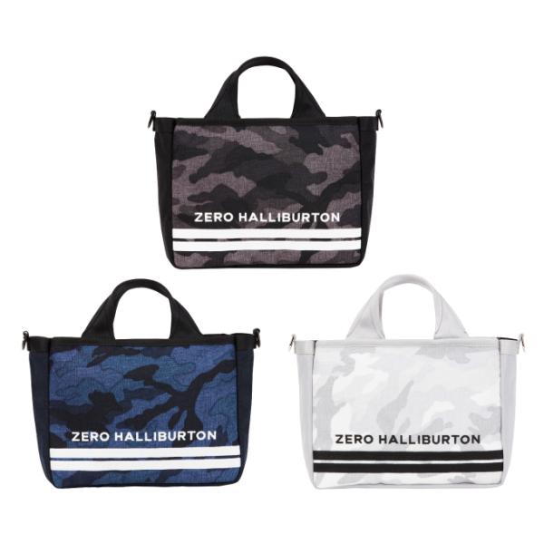 ゼロハリバートン(ZERO HALLIBURTON) ラウンドバッグ ZERO HALLIカモ柄 カ...