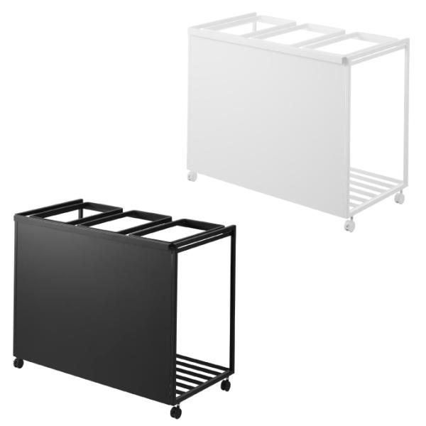 タワー(tower) ゴミ箱 目隠し分別ダストワゴン タワー 45L 3分別 771826.7718...