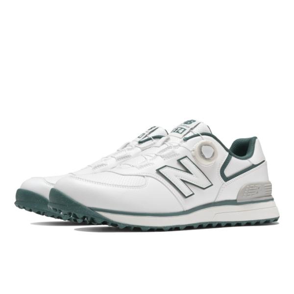 ニューバランス(new balance) ゴルフシューズ スパイクレス メンズ レディース 574 ...