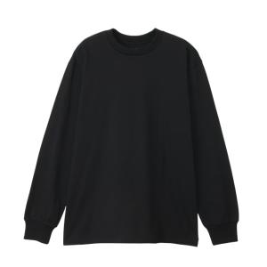 ヘインズ(Hanes) 長袖アンダーウェア メンズ レディース KURO クルー LS T HM4-C201