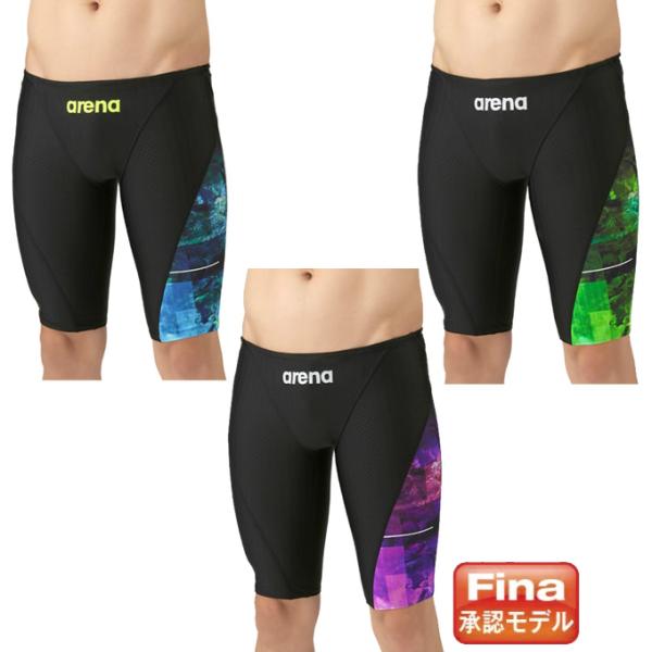 ☆アリーナ(arena) FINA承認 競泳水着 スパッツ メンズ WA M アクアレーシングスパッ...
