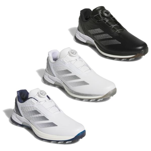 アディダス(adidas) ゴルフシューズ スパイクレス メンズ アディゼロ ゼッドジー ロー ボア...