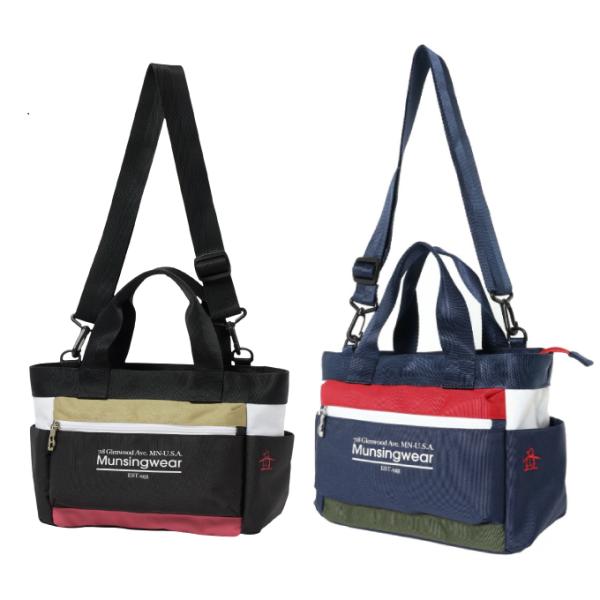 マンシング(Munsingwear) ラウンドバッグ マルチカラーカートバッグ MG5FTT41L ...