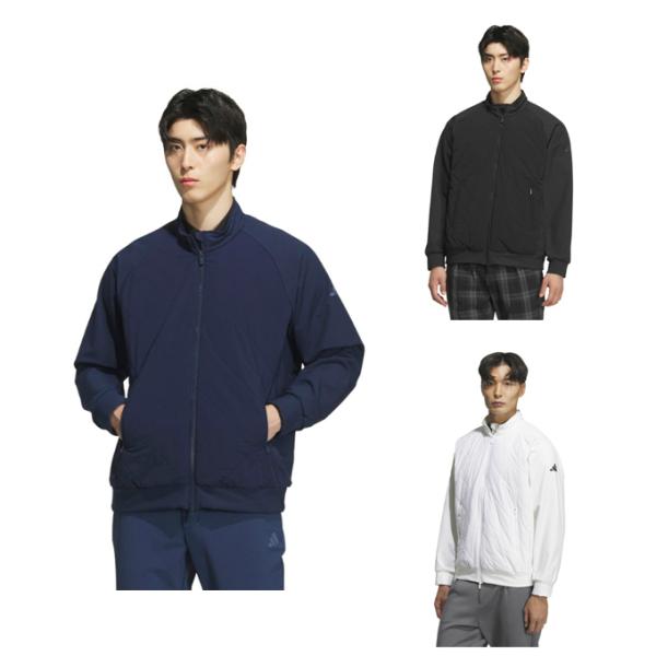 アディダス adidas ゴルフウェア ブルゾン メンズ COLD .RDY 保温 キルトコンビネー...