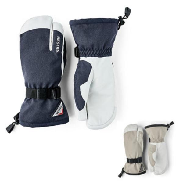 ヘストラ(HESTRA) スキーグローブ メンズ レディース 3F GLOVE Powder Gau...