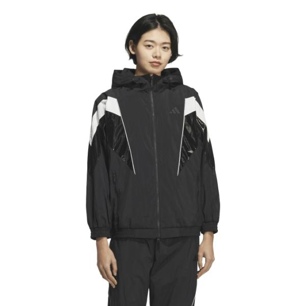 アディダス(adidas) ウインドブレーカー ジャケット レディース STADIUM CHROME...