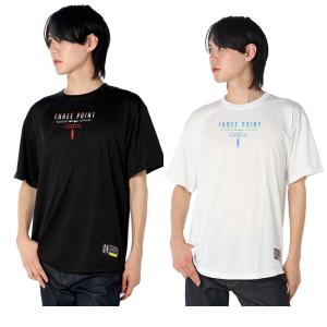 スリーポイント(ThreePoint) バスケットボールウェア 半袖シャツ メンズ センターロゴ半袖Tシャツ TP570413E04