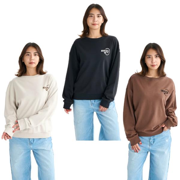 ロキシー(ROXY) スウェットトレーナー レディース JIVY 裏毛POクルー RPO254028...