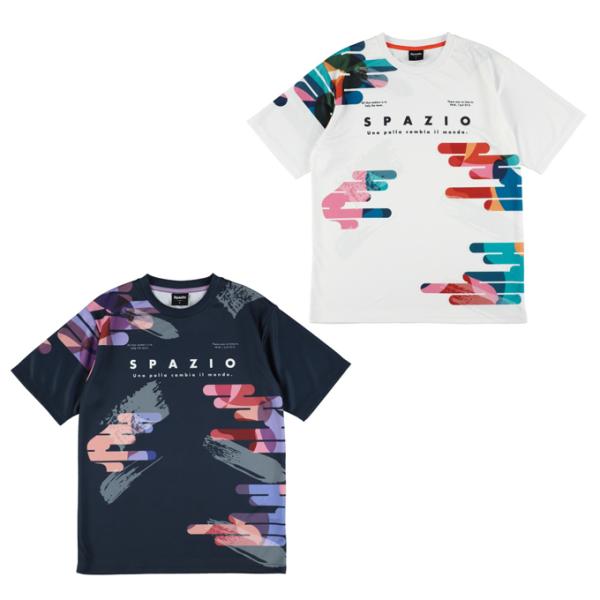 スパッツィオ SPAZIO サッカーウェア プラクティスシャツ 半袖 メンズ レディース クラウドブ...