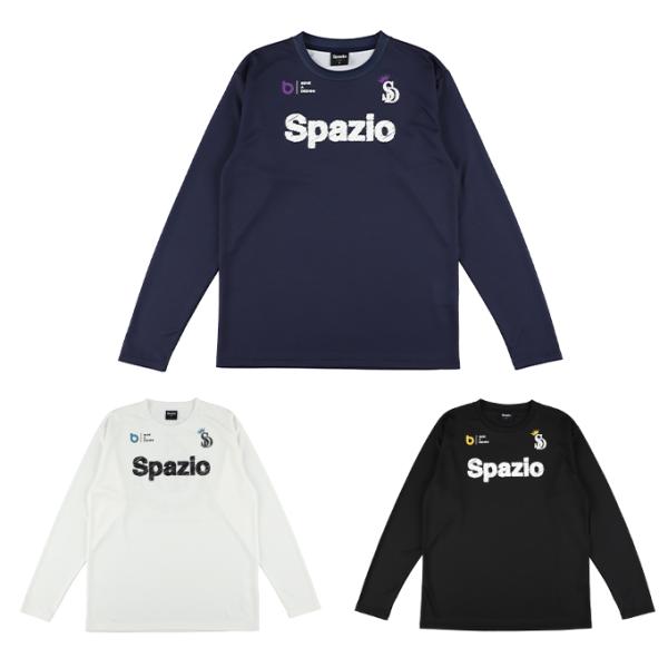 スパッツィオ SPAZIO サッカーウェア プラクティスシャツ 長袖 メンズ L S ロゴスケッチ ...