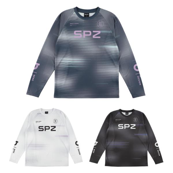 スパッツィオ SPAZIO サッカーウェア プラクティスシャツ 長袖 メンズ L S ブラードライン...
