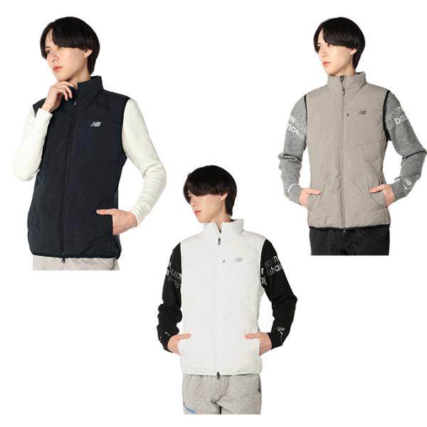 ニューバランス(new balance) ゴルフウェア ベスト メンズ ライトダウンフルジップVS ...