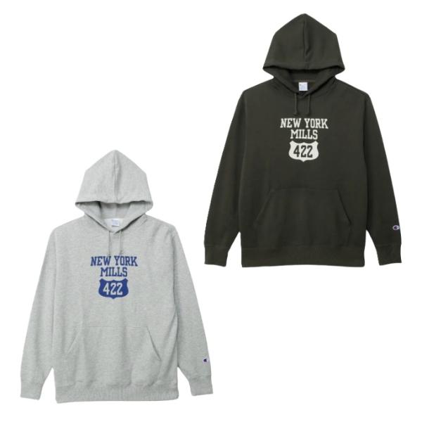 チャンピオン(Champion) スウェットパーカー メンズ フーデッドスウェットシャツ ベーシック...