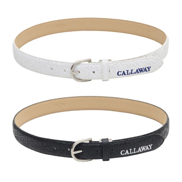 キャロウェイ(Callaway) ゴルフ ベルト レディース ロゴエンボスベルト C25292203...