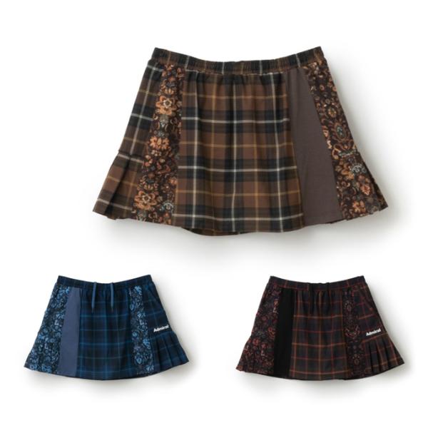 アドミラル Admiral テニスウェア スコート レディース サイドプリーツグラフィックスコート ...