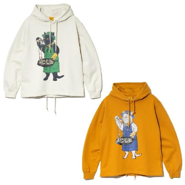 ゴースローキャラバン(Go Slow Caravan) スウェットパーカー メンズ 空紡糸裏毛 スキ...