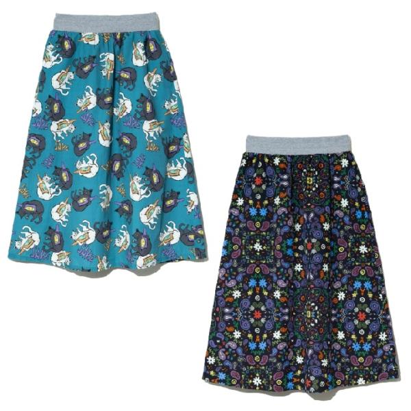 ゴースローキャラバン(Go Slow Caravan) スカート レディース ペイズリー/猫と晩酌 ...