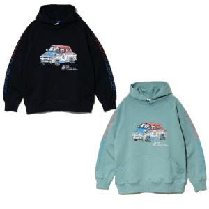 ✨希少✨　go slowcaravan NISSAN コラボパーカー　Mサイズ go slow caravan（ゴースローキャラバン） スウェットパーカー メンズ