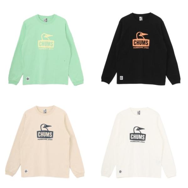 チャムス(CHUMS) Tシャツ 長袖  レディース ブービーフェイス T CH11-2667