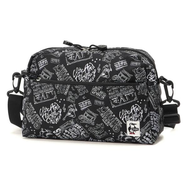 チャムス(CHUMS) ショルダーバッグ リサイクルスモールトラぺゾイドショルダーバッグ CH60-...