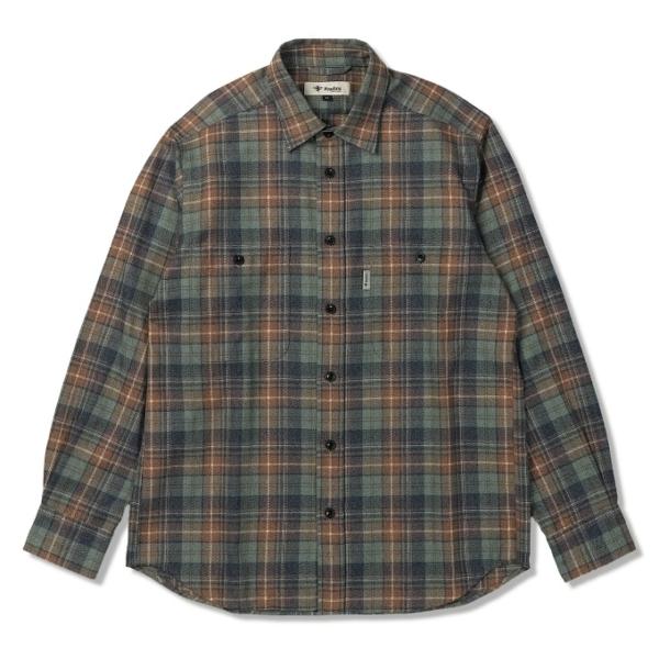 フォックスファイヤー 長袖シャツ メンズ TSメランジチェック長袖 SH 5112530-246