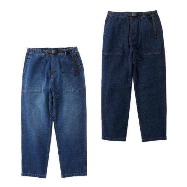 グラミチ(Gramicci) ロングパンツ メンズ STRETCH DENIM LOOSE TAPE...