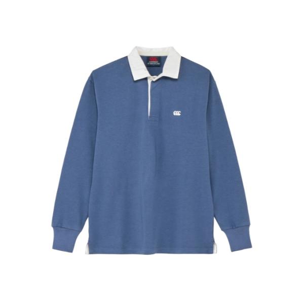 カンタベリー CANTERBURY ポロシャツ 長袖 メンズ ソリッドカラー ラグビージャージー R...