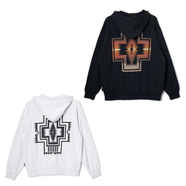 ペンドルトン(PENDLETON) スウェットパーカー メンズ レディース ロングスリーブ バックプ...