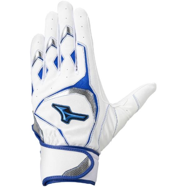 ミズノ(MIZUNO) 野球 バッティンググローブ 両手用 ウィルドライブ ブルー 1EJEY295...