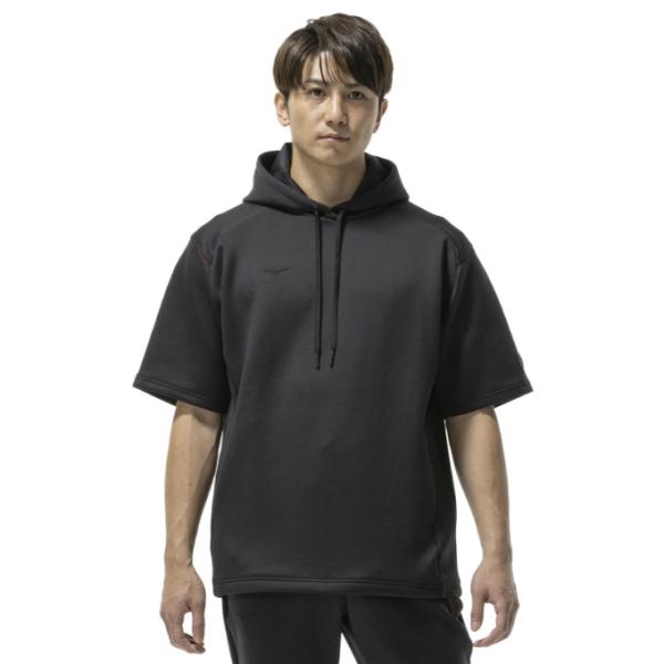 ミズノ MIZUNO 野球 スウェットパーカー メンズ レディース 半袖スウェットフーディ 12JE...