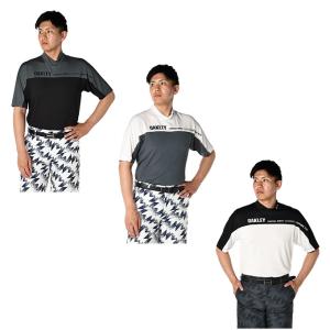 OAKLEY（オークリー） ゴルフ LASTING COOL BROCK モックネックシャツ