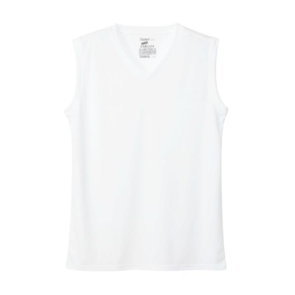 ヘインズ(Hanes) ゴルフ アンダーウェア 半袖 メンズ MOVES2Pメッシュノースリーブ H...