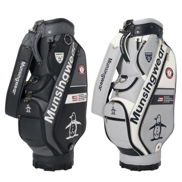 マンシング(Munsingwear) キャディバッグ メンズ レディース 9.5キャディバッグ MG...