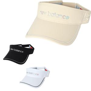 ニューバランス(new balance) ゴルフ サンバイザー レディース タフタロゴバイザー 012-6987502 【2026年春夏モデル】