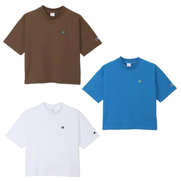 チャンピオン(Champion) Tシャツ 半袖 レディース ショートスリーブTシャツ CW-D31...