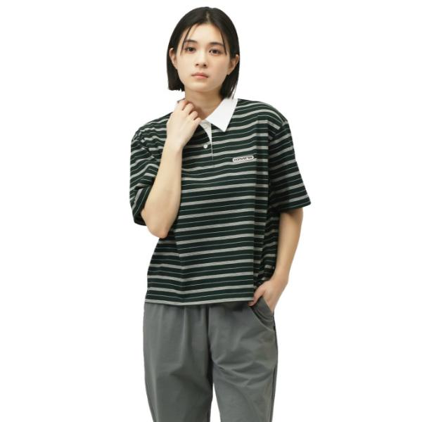 コンバース(CONVERSE) ポロシャツ 半袖 レディース CLD Hストライプ 半袖ポロ 422...