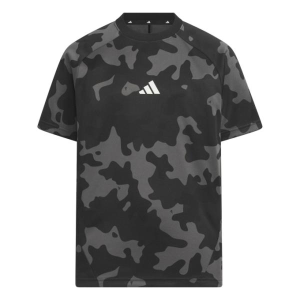 アディダス adidas Tシャツ 半袖 ジュニア ESSENTIALS CAMO PACK LOO...