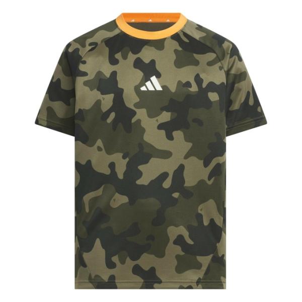 アディダス adidas Tシャツ 半袖 ジュニア ESSENTIALS CAMO PACK LOO...