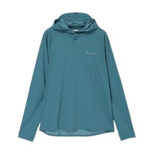 コロンビア Tシャツ 長袖 メンズ トレイルラッシュロングスリーブフーディ Trail Rush LS Hoodie PG8031-336 Columbia 【国内正規品】｜ヒマラヤ Yahoo!店
