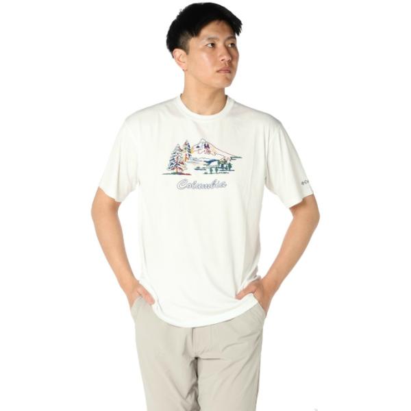 コロンビア(Columbia) Tシャツ 半袖 メンズ レイクアローヘッドG 半袖 T XE5716...