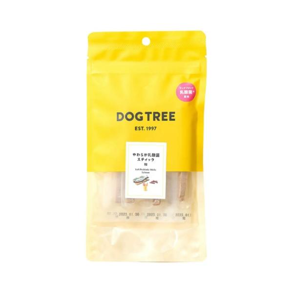 ドッグツリー DOGTREE ドッグフード やわらか乳酸菌スティック 鮭 M6本 DOGTREE-0...