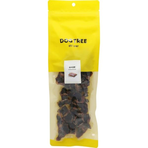 ドッグツリー(DOGTREE) ドッグフード 鶏の砂肝ロング袋100g DOGTREE-0012 【...