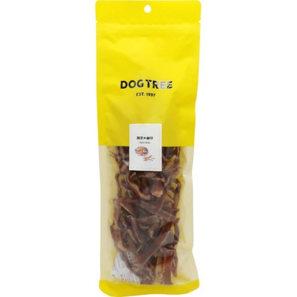 ドッグツリー(DOGTREE) ドッグフード 豚耳の細切ロング袋135g DOGTREE-0018 ...