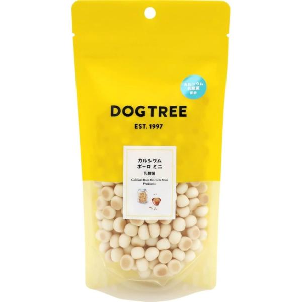 ドッグツリー DOGTREE 犬用 カルシウムボーロ ミニ 乳酸菌 M100g DOGTREE-00...