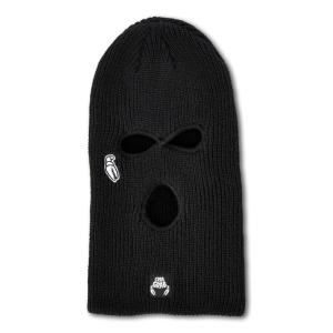 クラブグラブ(CRABGRAB) スポーツ用フェイスマスク メンズ レディース バラクラバ GOON MASK-BLACK 【国内正規品】【26-27 2027モデル】