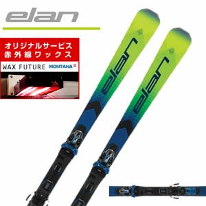 エラン ELAN スキー板 オールラウンド 2点セット メンズ SLX FUSION X+EMX12.0 GW スキー板+ビンディング 【wax】｜himaraya