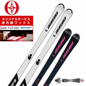 オガサカ OGASAKA スキー板 オールラウンド 2点セット メンズ KS-NY+SLR10 GW スキー板+ビンディング 【wax】｜himaraya